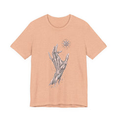 Mystic Hands Tee — Celestial Star Illustration T-Shirt