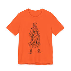 Geometric Warrior Sketch Tee