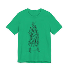 Geometric Warrior Sketch Tee