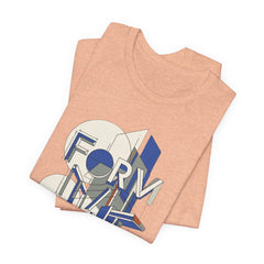 Form Follows Function Graphic Tee — Architectural Geometric Typography T-Shirt
