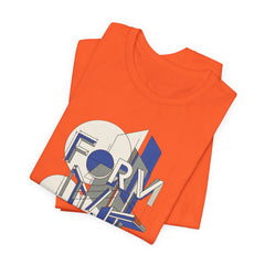 Form Follows Function Graphic Tee — Architectural Geometric Typography T-Shirt