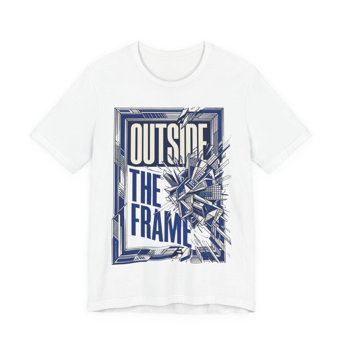 Outside the Frame Graphic Tee — Shattered Frame Urban Art T-Shirt