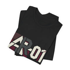 AR-01 Graphic Tee — Retro Geometric Logo T-Shirt