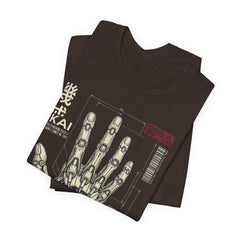 Kikai Robotic Hand Tee — Cyberpunk Mechanical Anatomy Graphic T-Shirt