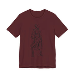 Geometric Warrior Sketch Tee