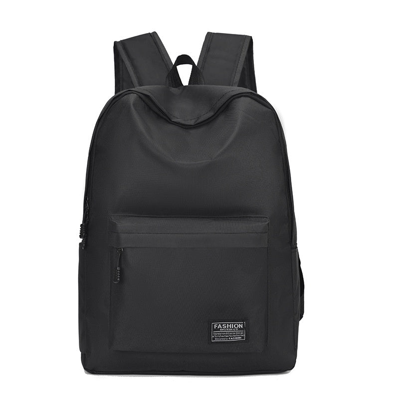 Business Double Shoulder Bag Fashion Casual Large Capacity Travel Backpack Computer Bag Versatile Lightweight College Student Backpack - Black  No USB