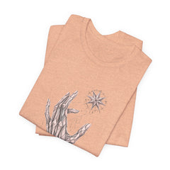 Mystic Hands Tee — Celestial Star Illustration T-Shirt