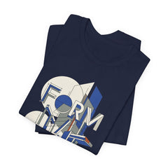 Form Follows Function Graphic Tee — Architectural Geometric Typography T-Shirt