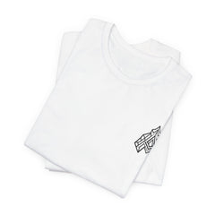 Geometric Arrowhead Tee — Minimalist Tribal-Inspired Graphic T-Shirt