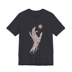 Mystic Hands Tee — Celestial Star Illustration T-Shirt