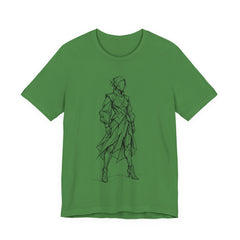 Geometric Warrior Sketch Tee