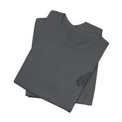 Geometric Arrowhead Tee — Minimalist Tribal-Inspired Graphic T-Shirt